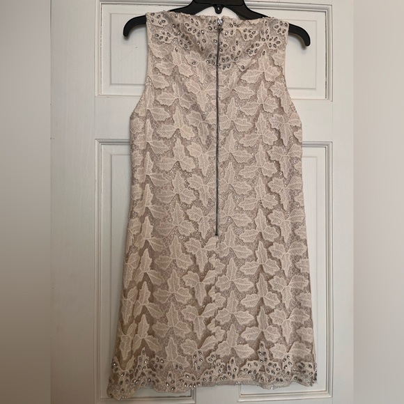 Alice + Olivia Cream Embellished Dress - Picture 3 of 3